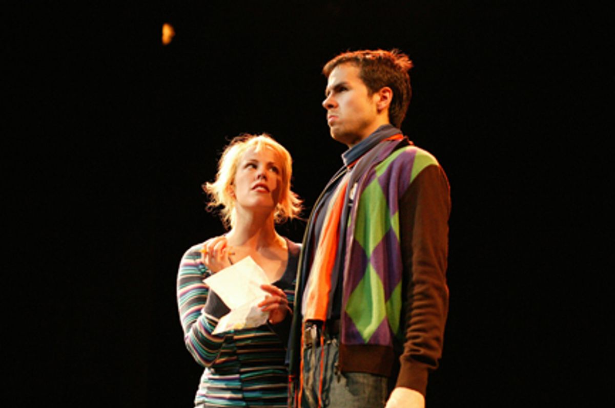 Amy Goldberger and Stephen Bel Davies at 