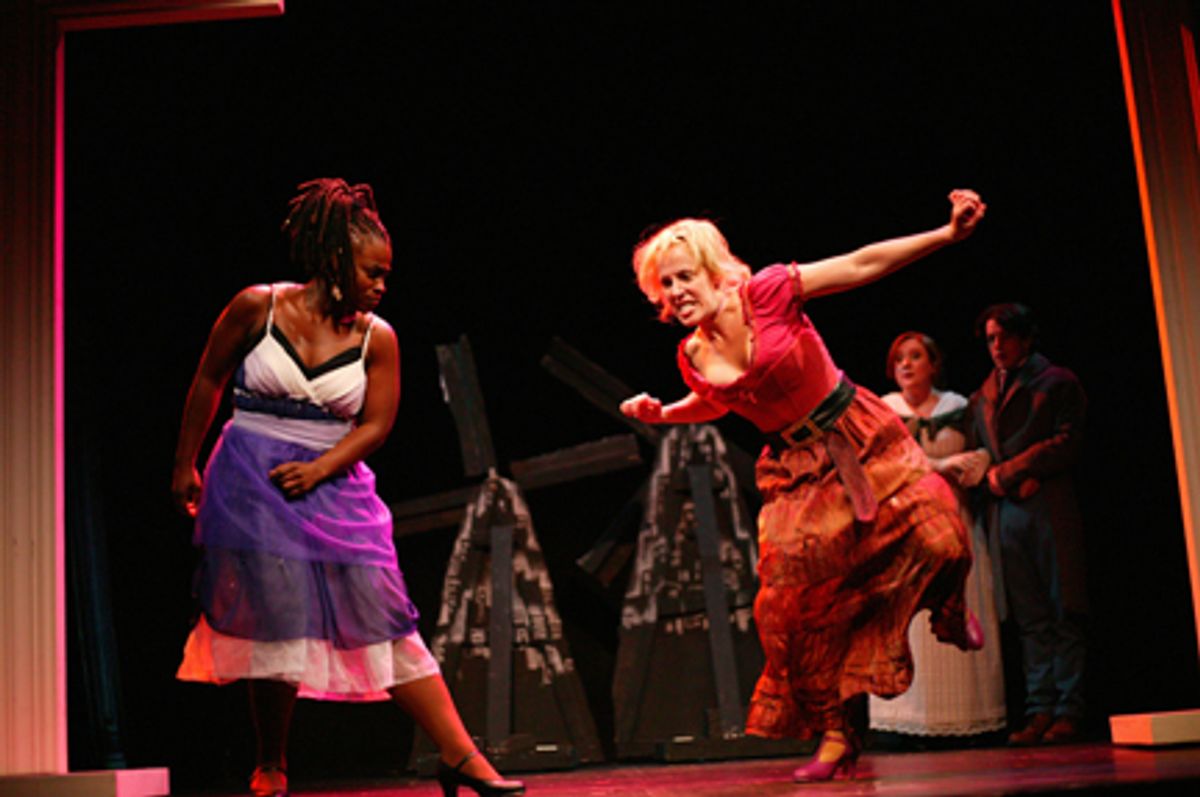 Stacy Sargeant and Amy Goldberger at 
