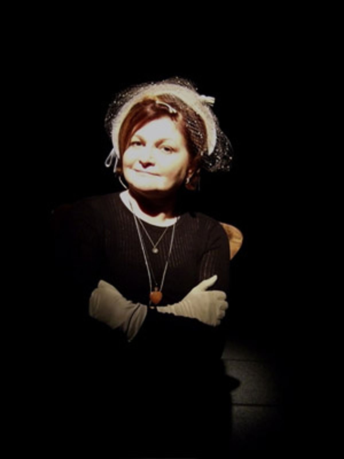 Faith Prince at rehearsal at 