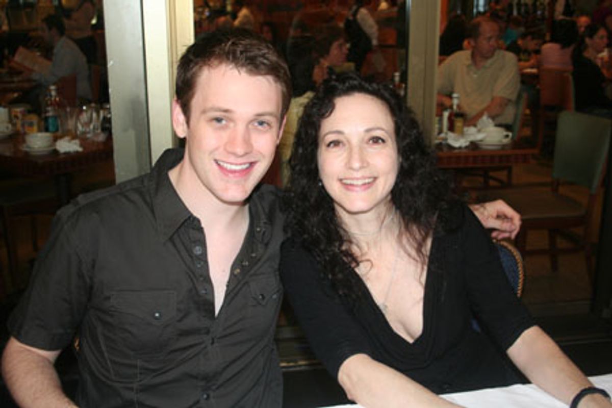 Michael Arden and Bebe Neuwirth (Chicago) at 