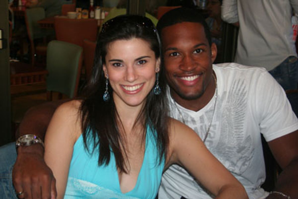 Milena Govich and Lawrence Saint-Vincent (CBS's 'Guiding Light') at 