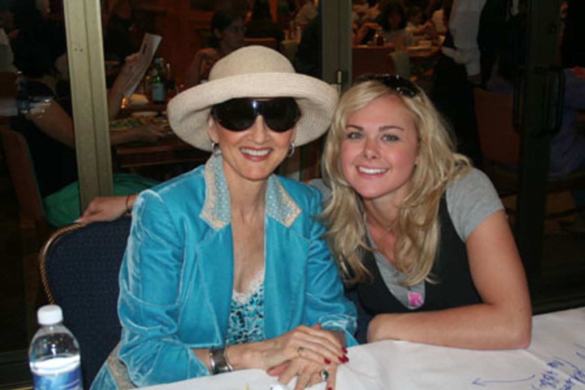 Robin Strasser (ABC's 'One Life To Live') and Laura Bell Bundy (Legally Blonde) at 