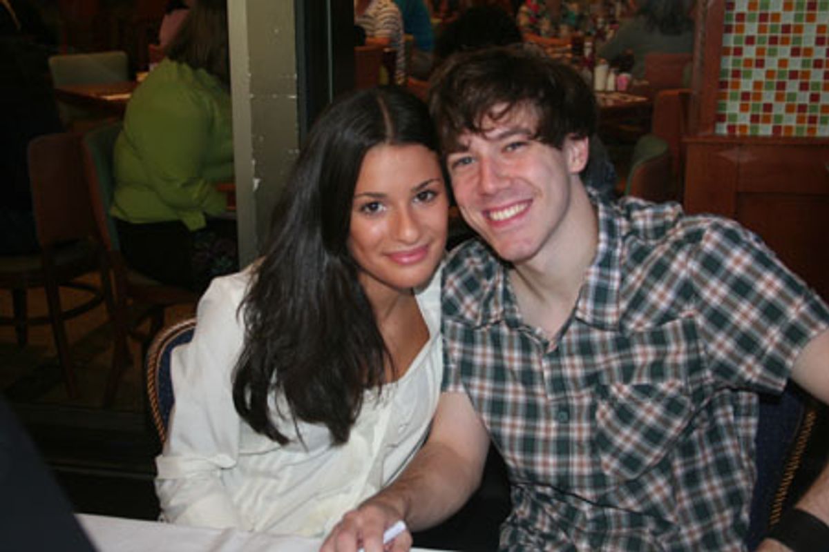 Lea Michele and John Gallagher Jr. (Spring Awakening) at 