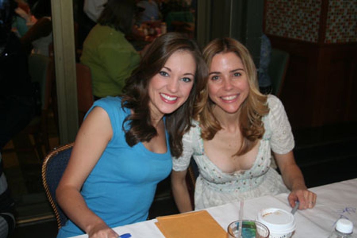 Laura Osnes and Kerry Butler (Xanadu) at 