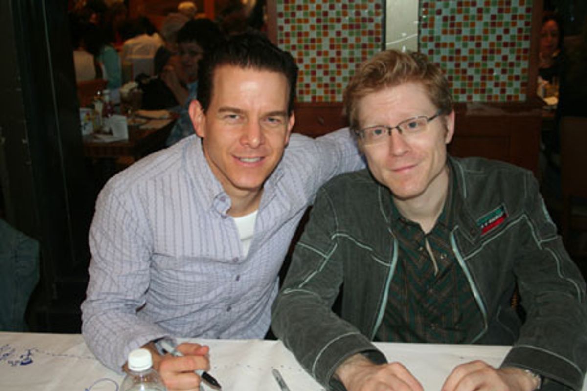 Christian Hoff and Anthony Rapp (Rent) at 