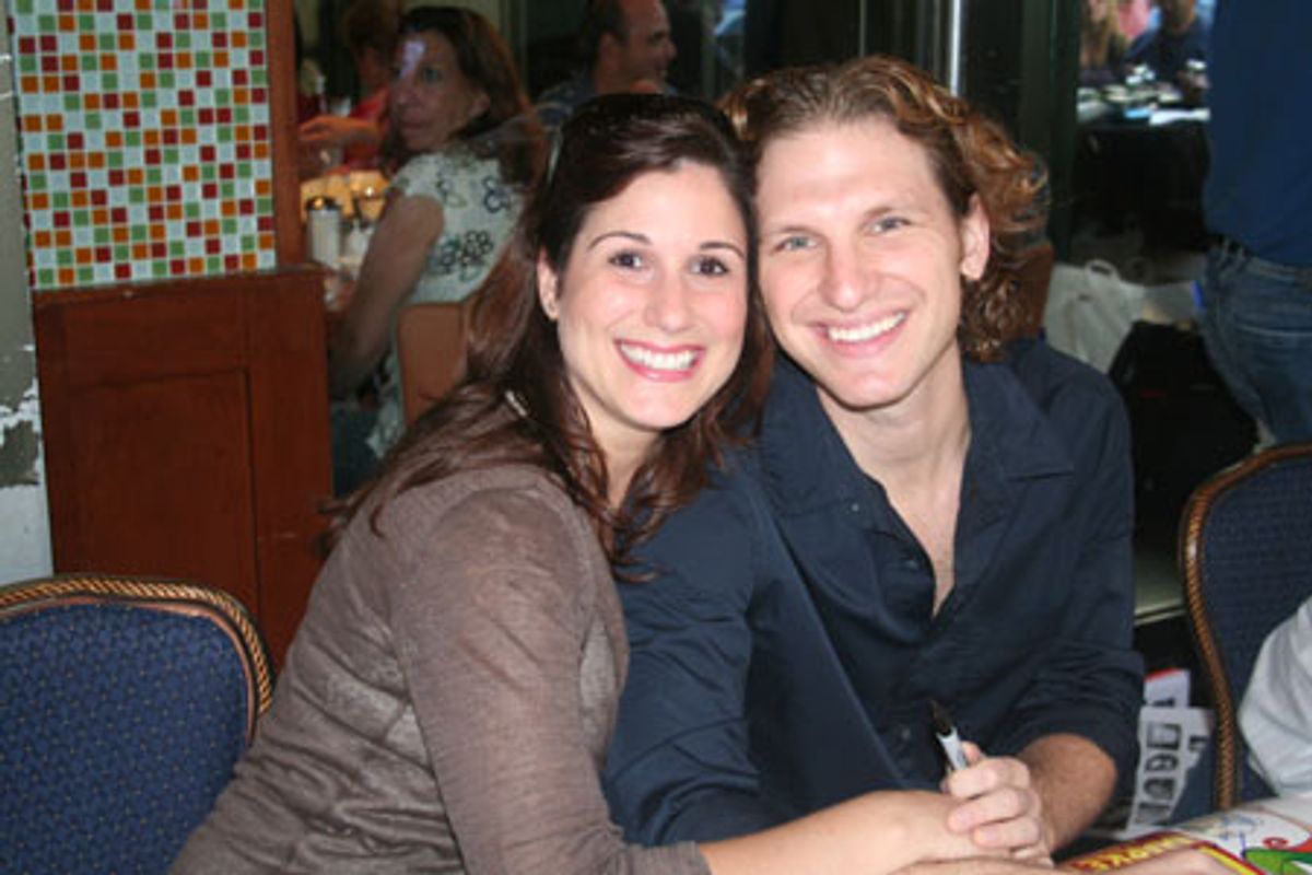 Stephanie J. Block (Wicked) and Sebastian Arcelus (Wicked) at 