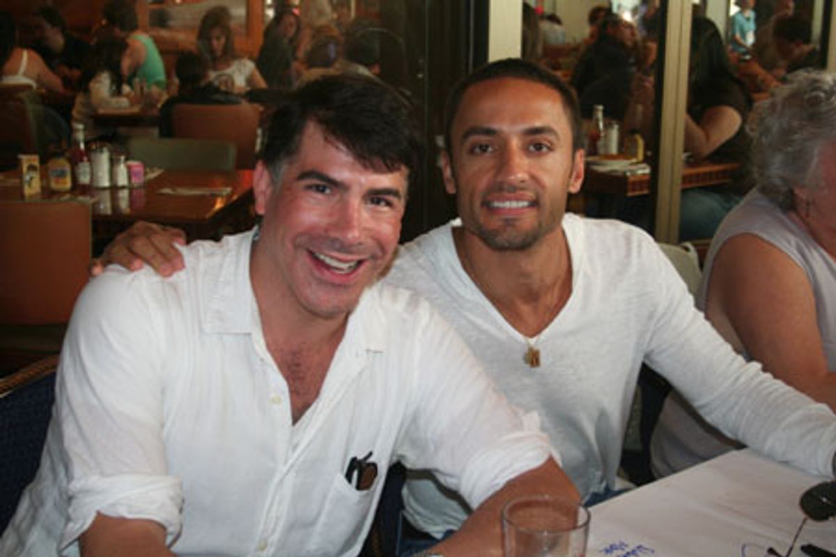 Bryan Batt (AMC's 'Mad Men') and Kamar De Los Reyes (ABC's 'One Life to Live') at 