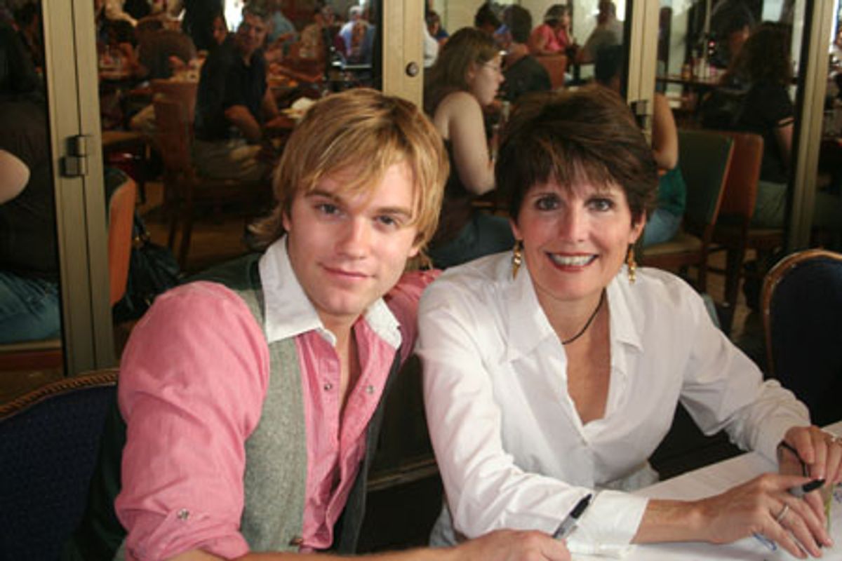 Van Hansis and Lucie Arnaz (upcoming concert at Birdland) at 