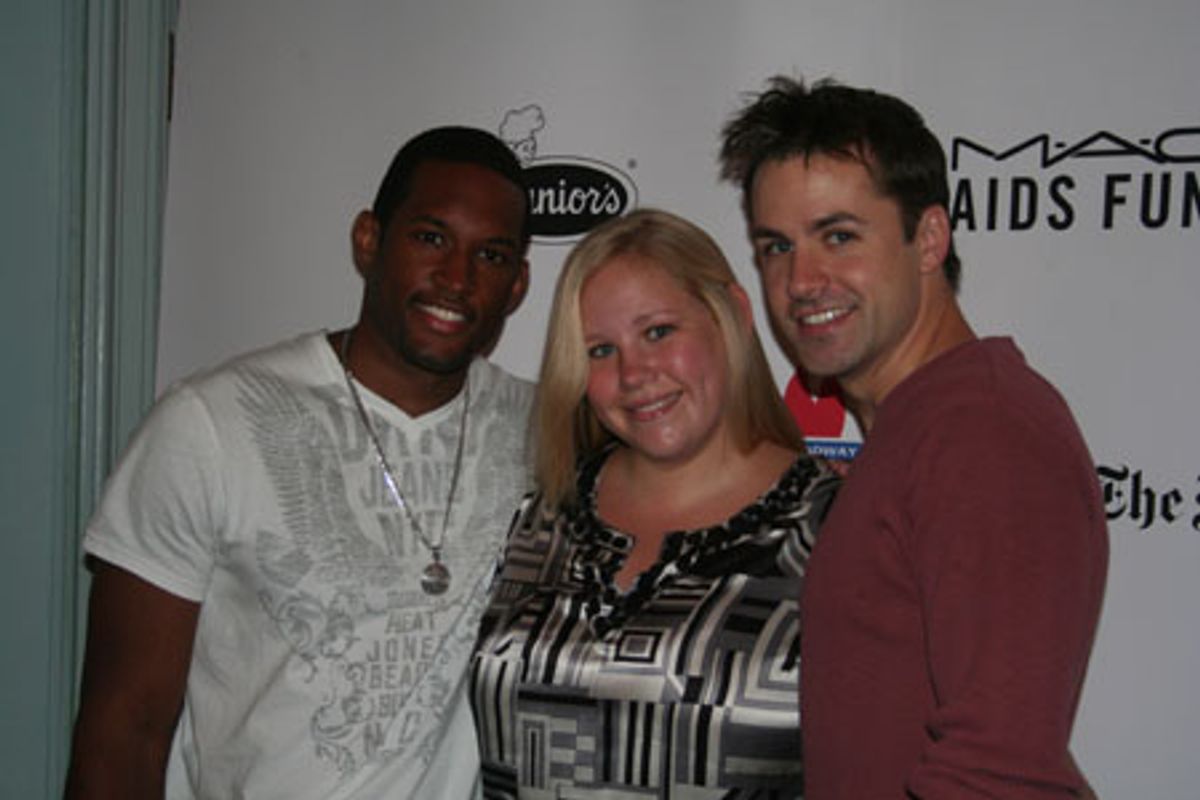 Lawrence Saint-Victor, Caitlin Van Zandt and John Driscoll at 