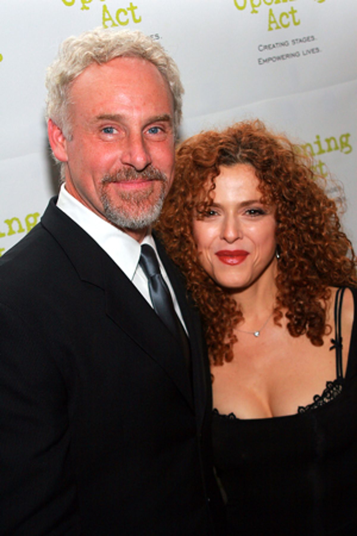 John Dossett and Bernadette Peters at 