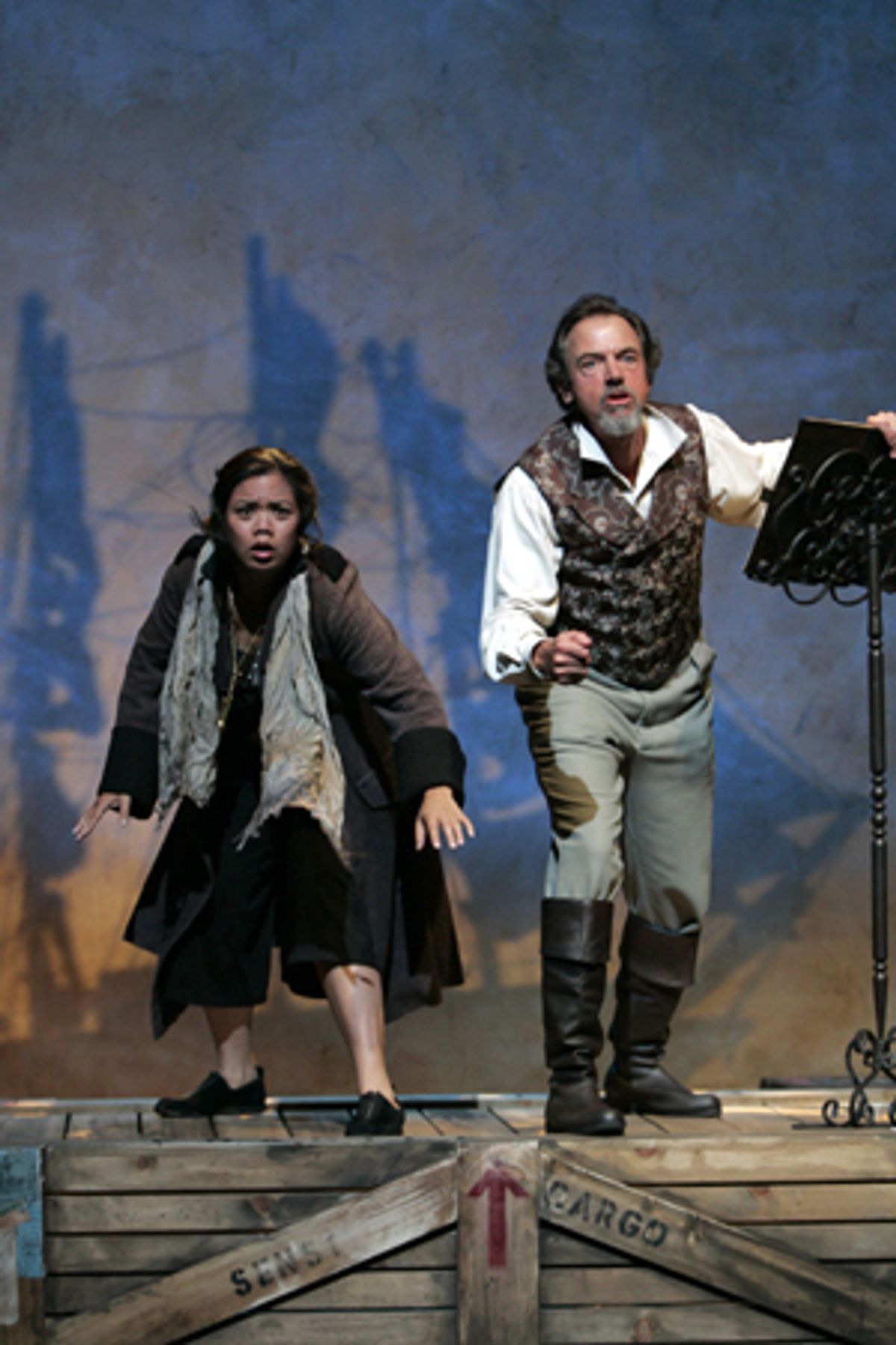 Gregory Itzin and Melody Butiu at 