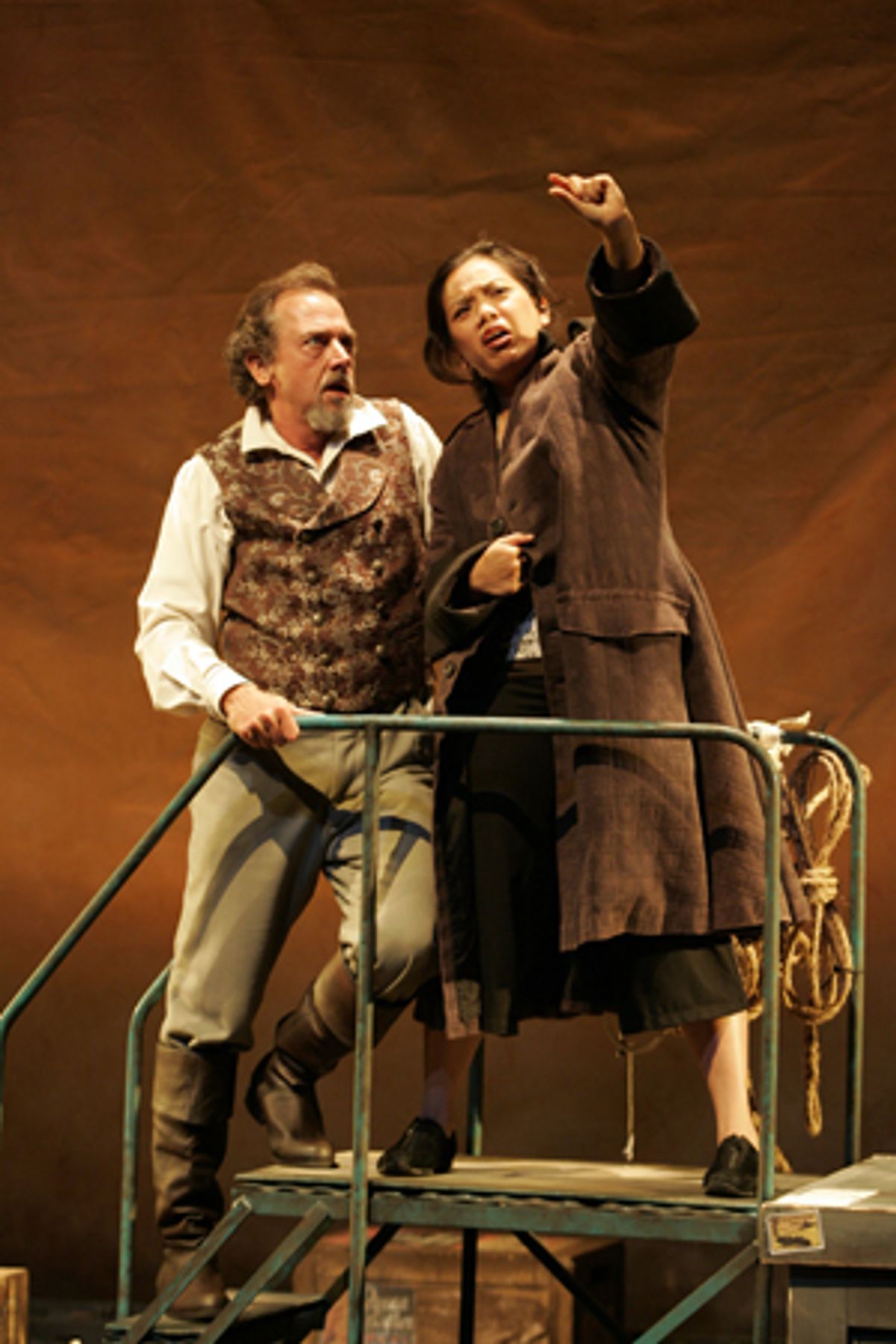 Gregory Itzin and Melody Butiu at 