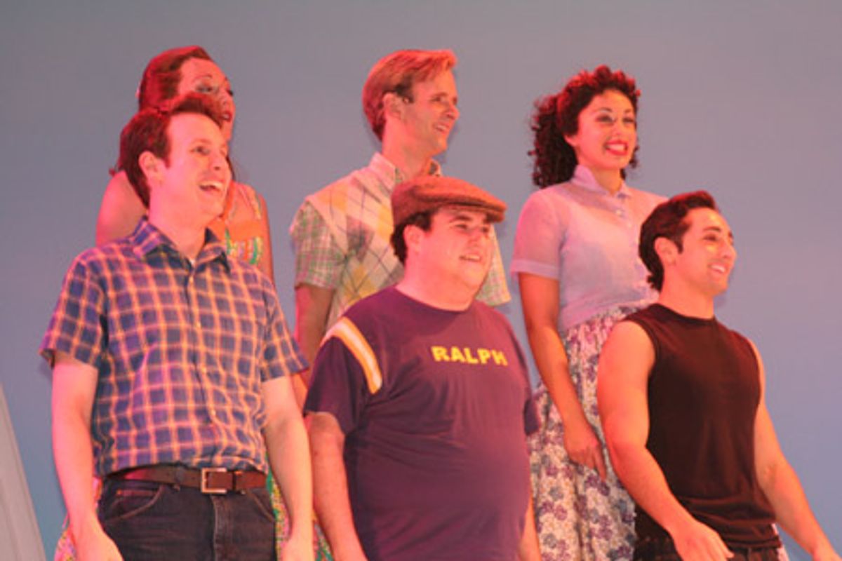 Lauren Parsons, Scott Barnhardt and Andrea Dora, Christopher Ruth, Todd Buonopane and Eric Schneider at 