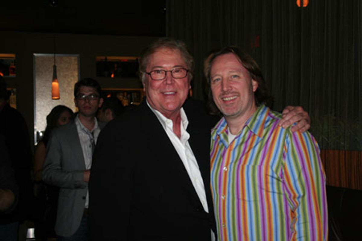 Bob Boyett and John McDaniel (Music Supervisor, Arrangements, Orchestrator) at 