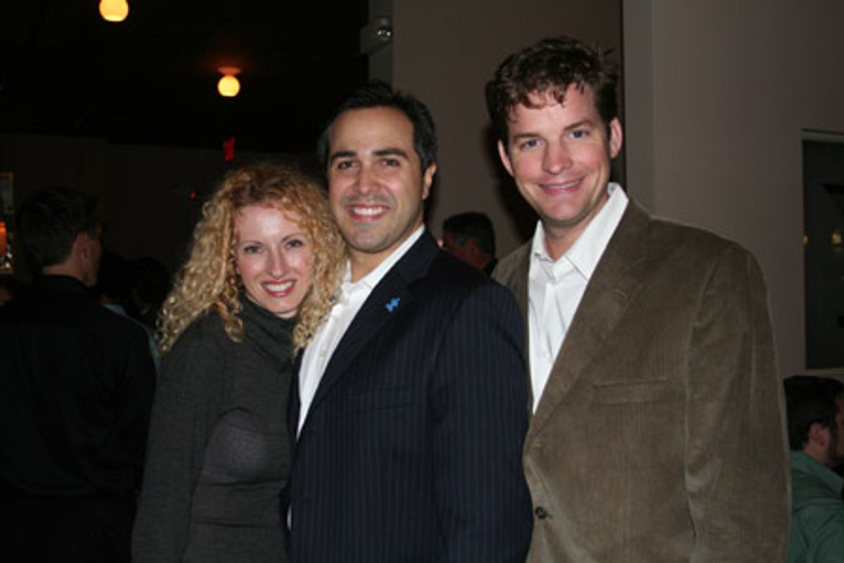 Susan Spencer, Andrew Varela and Tim Martin Gleason (POTO) at 