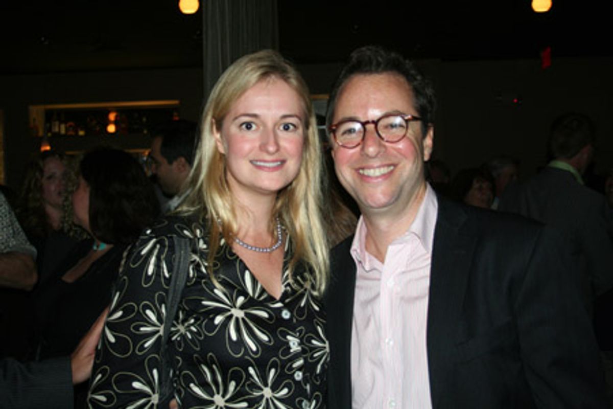 Nell Benjamin and Gordon Greenberg at 