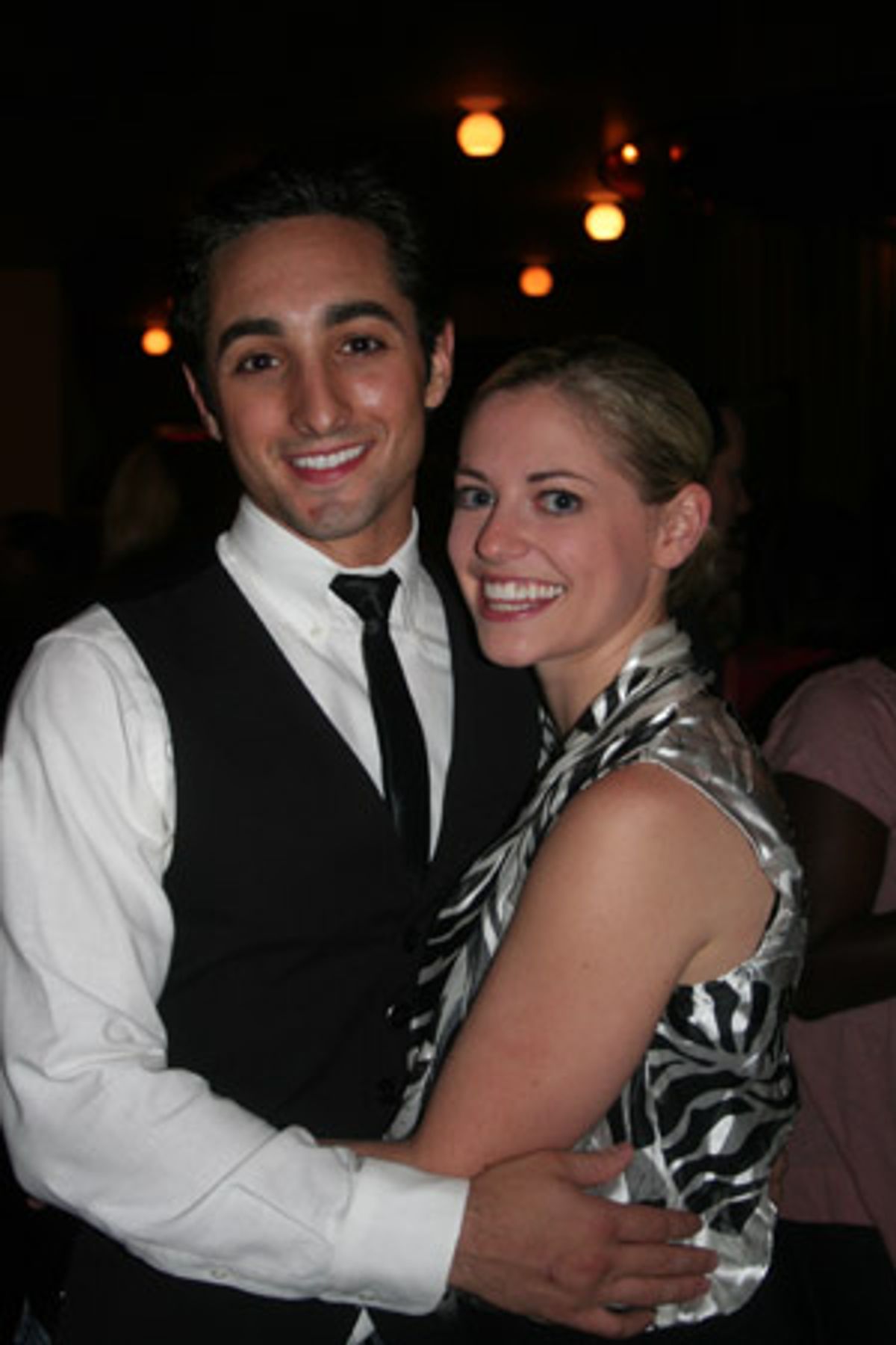 Eric Schneider (upcoming Jersey Boys - Broadway) and Natalie Bradshaw (upcoming Jersey Boys - Las Vegas) at 