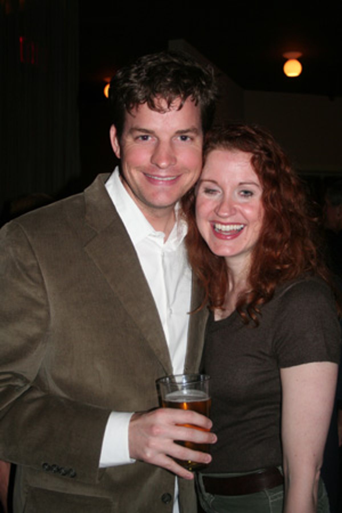 Tim Martin Gleason and Christiane Noll at 