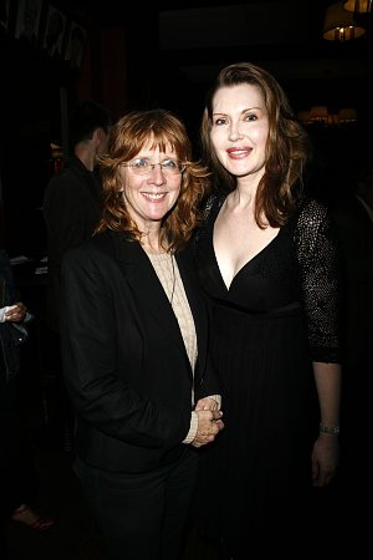 Pamela Hall and Myra Bairstow at 