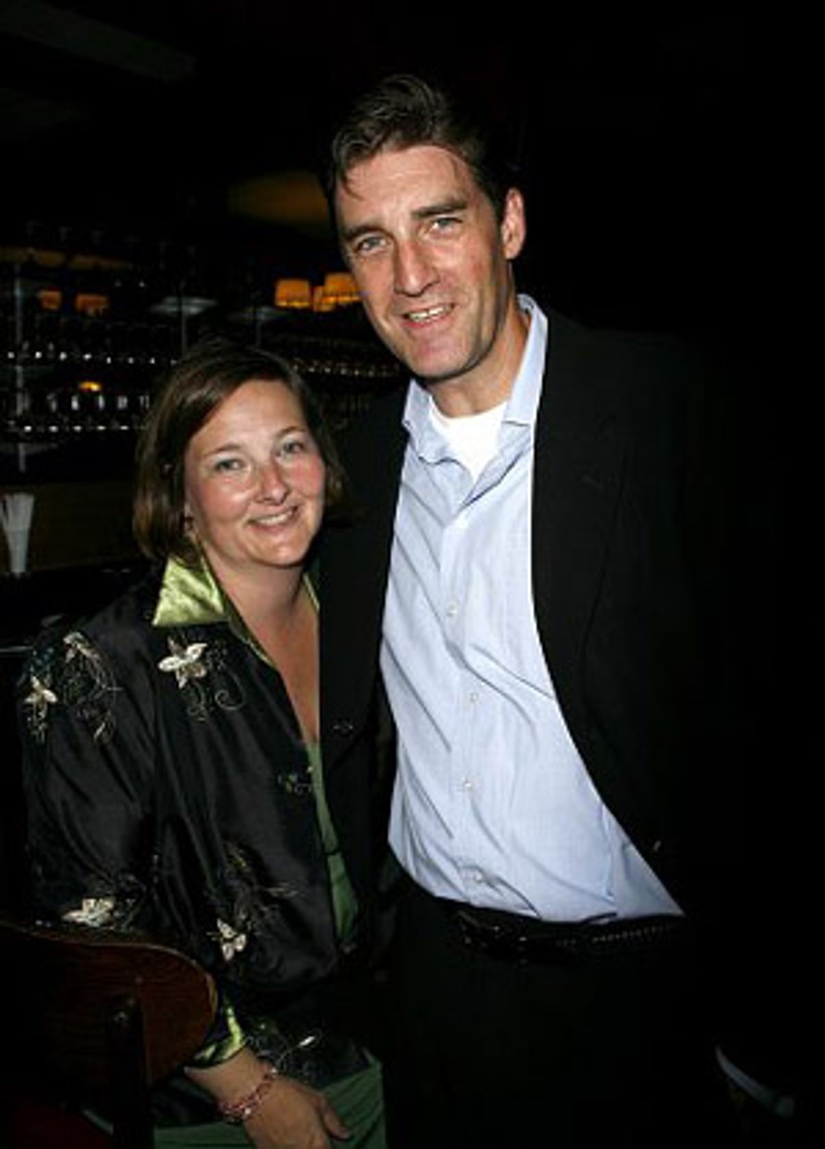 Patrick Boll with wife Therese at 