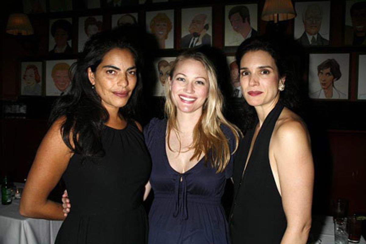 Sarita Choudhury, Sarah Wynter and Laura Koffman at 