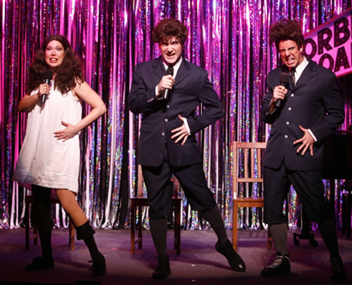 Valerie Fagan (Wendla), Jared Bradshaw (Melchior) and Michael West (Moritz) at 