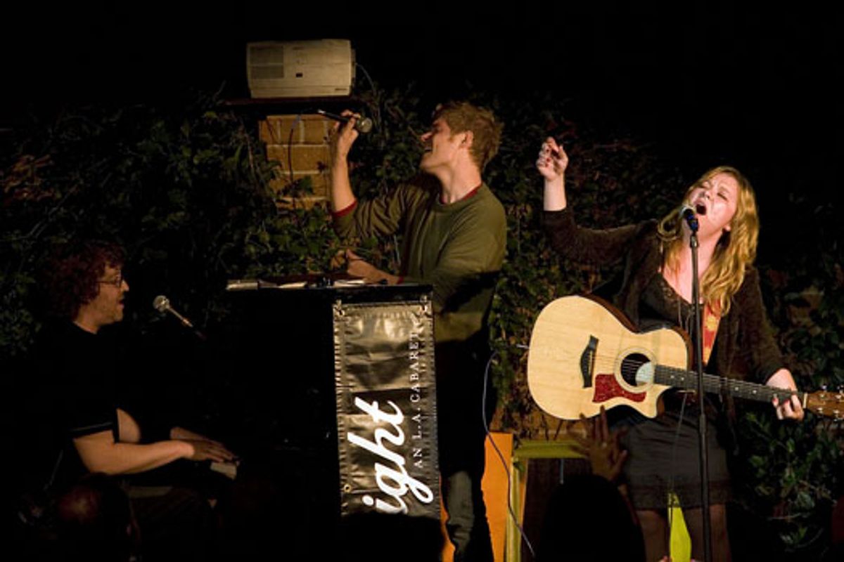 Michael Sherwood, Brent Kyle and Audra Mae at 