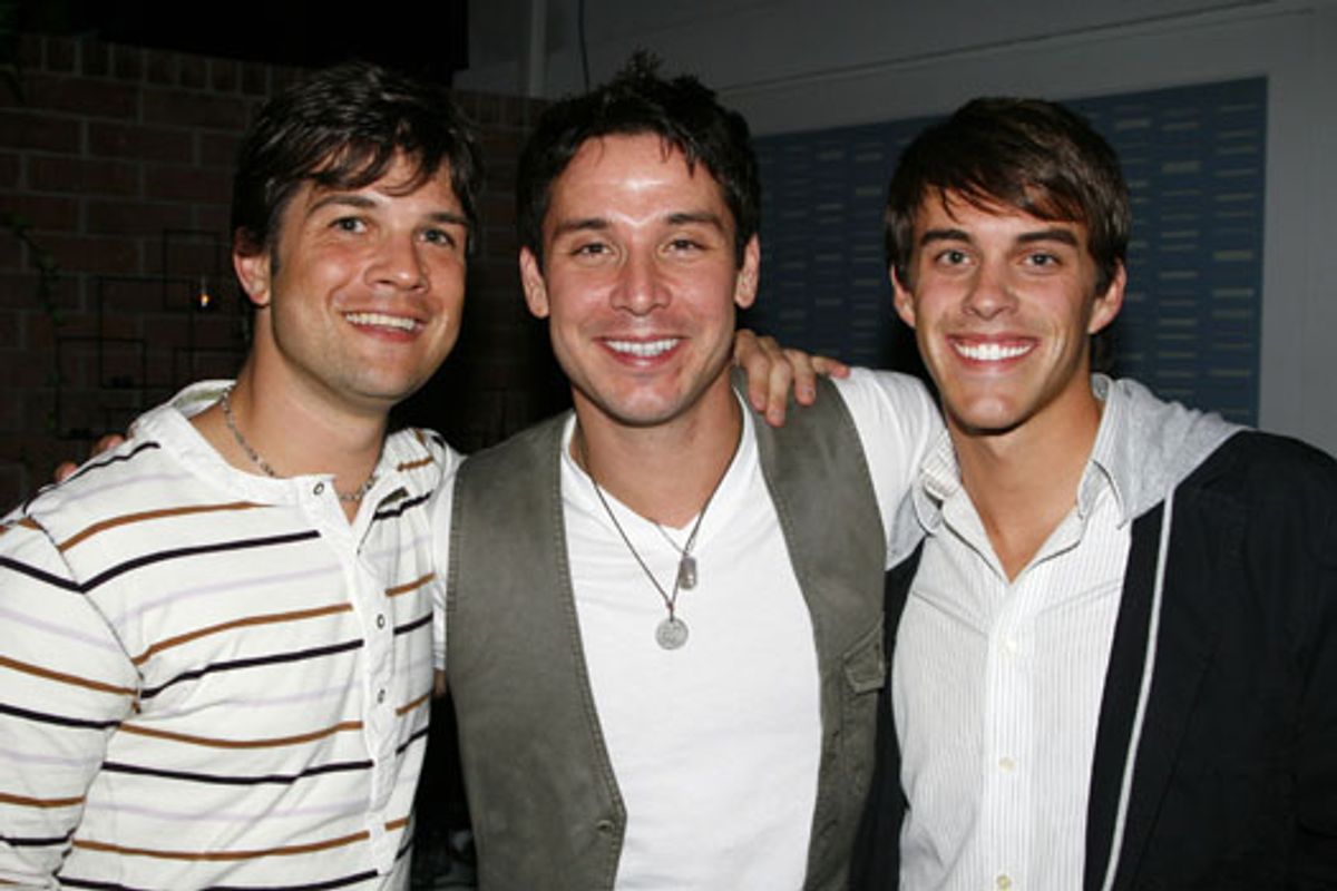 Stephen Oremus, Kristoffer Cusick, and Patrick Cole at 