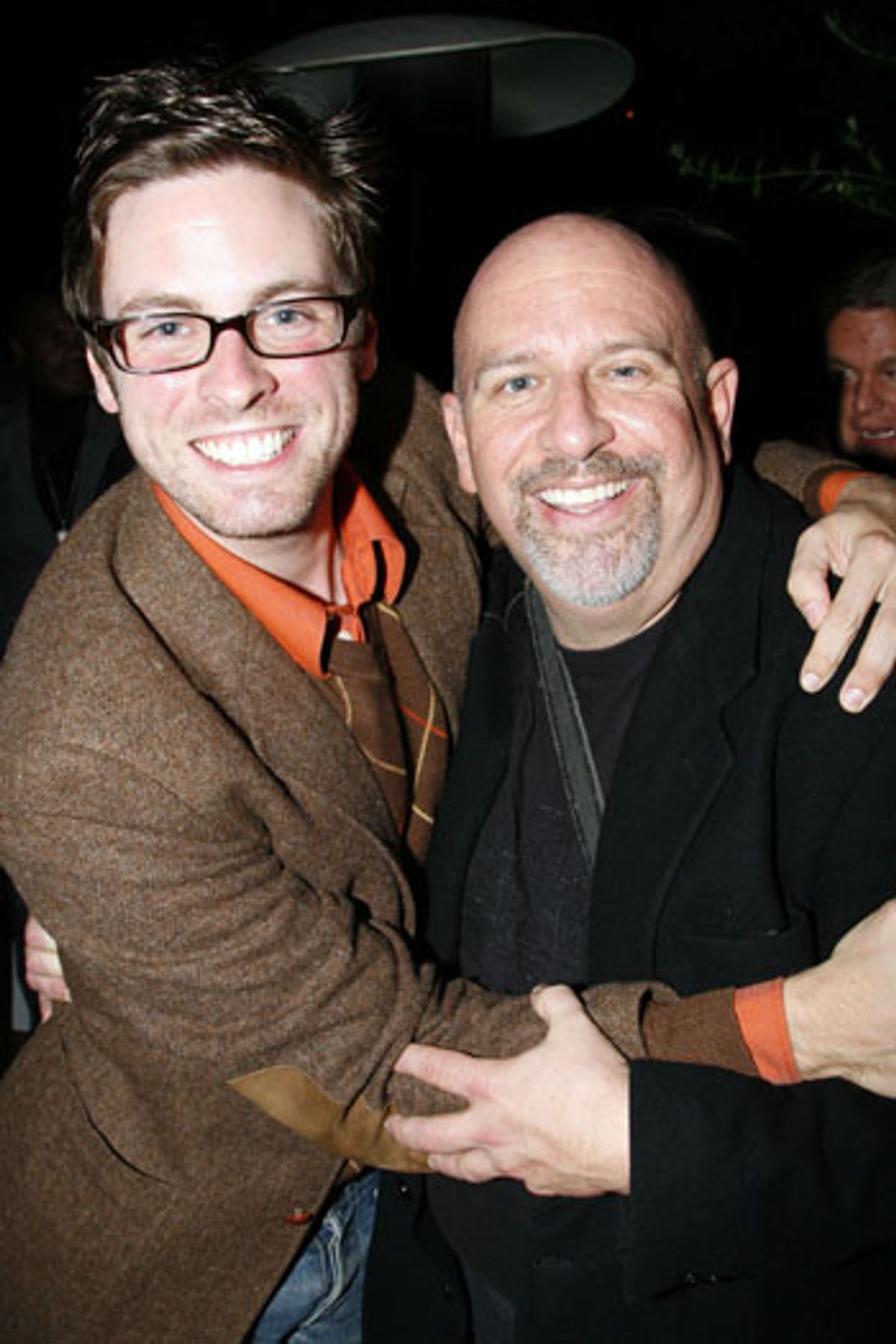Trapper Felides and Jerry Sternbach at Upright LA 9/24 with Stephen Oremus