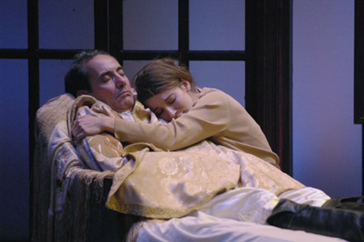 Chris Ceraso (as Antonio Reyes) and Elizabeth A. Davis (as Barbara) at 