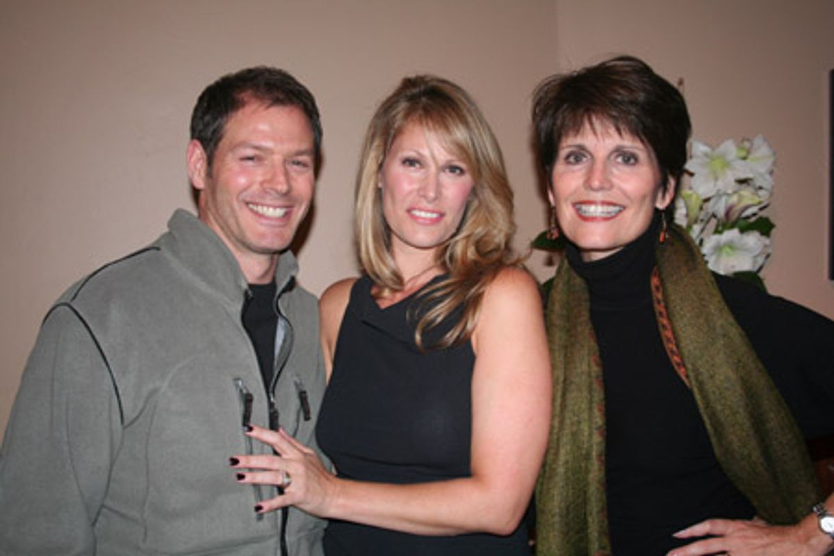 Kevin Spirtas, Jodi Stevens and Lucie Arnaz at 