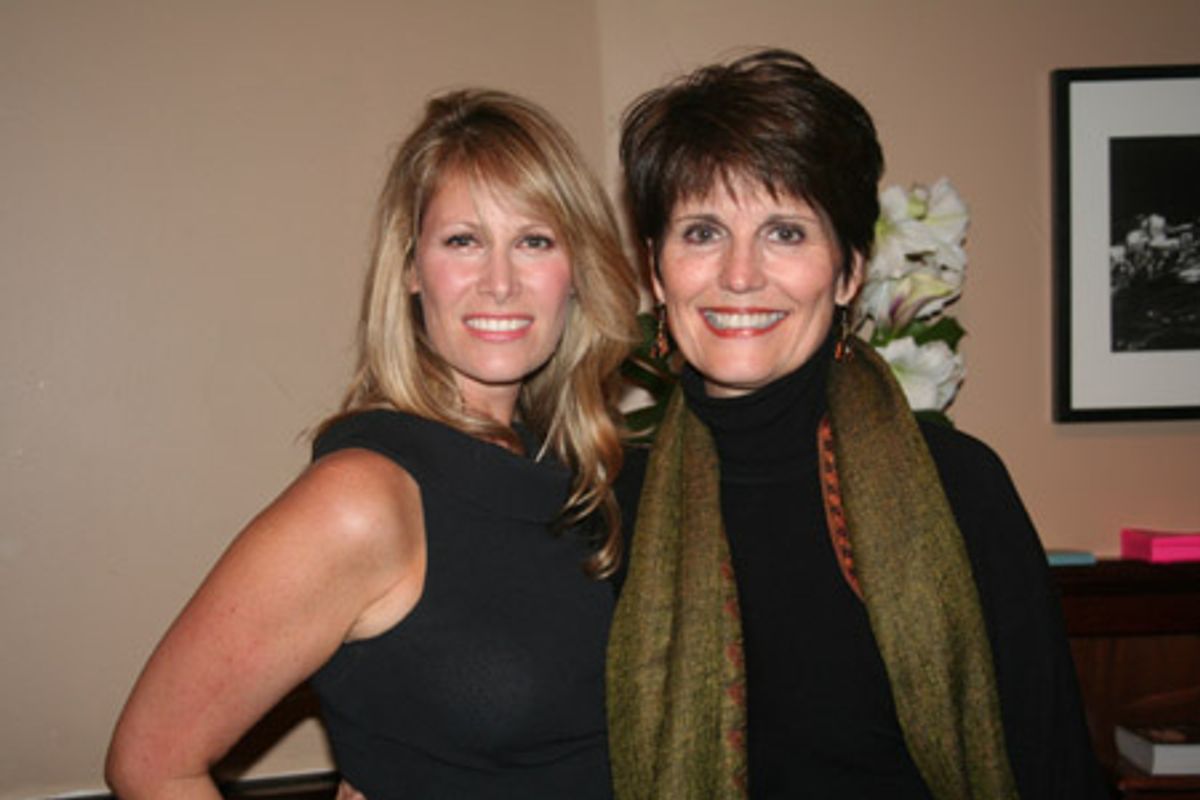 Jodi Stevens and Lucie Arnaz at 