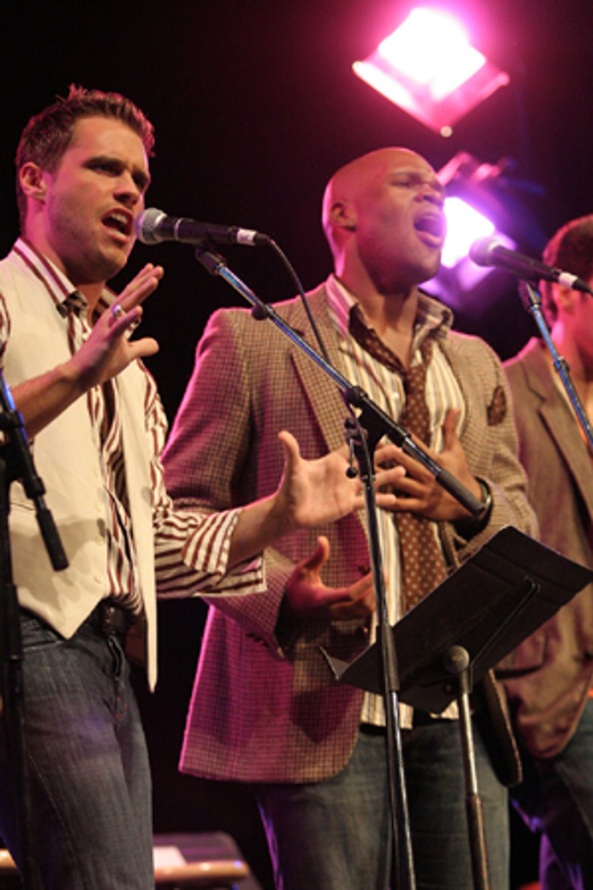 Josh Strickland and Michael Scott at 