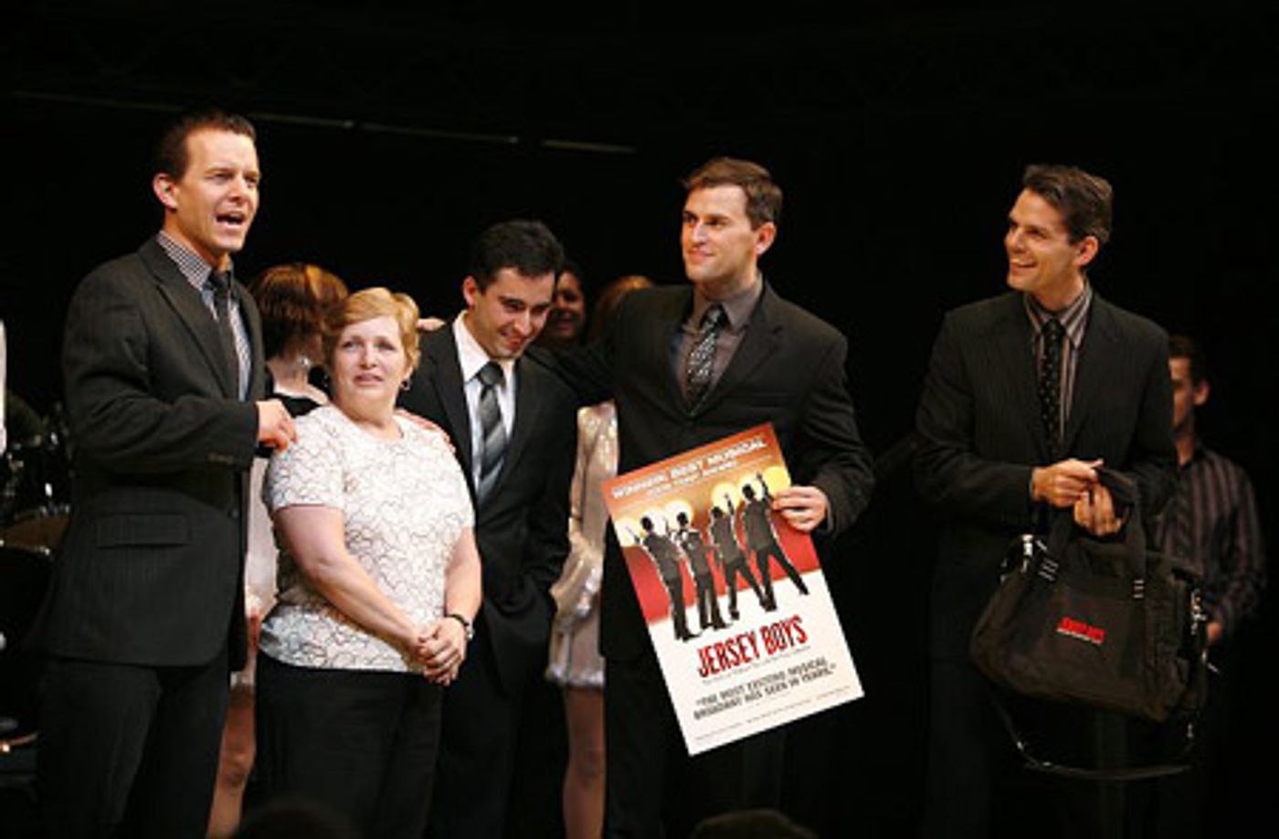 Photo Coverage: Jersey Boys Celebrates 1-Millionth Customer Image