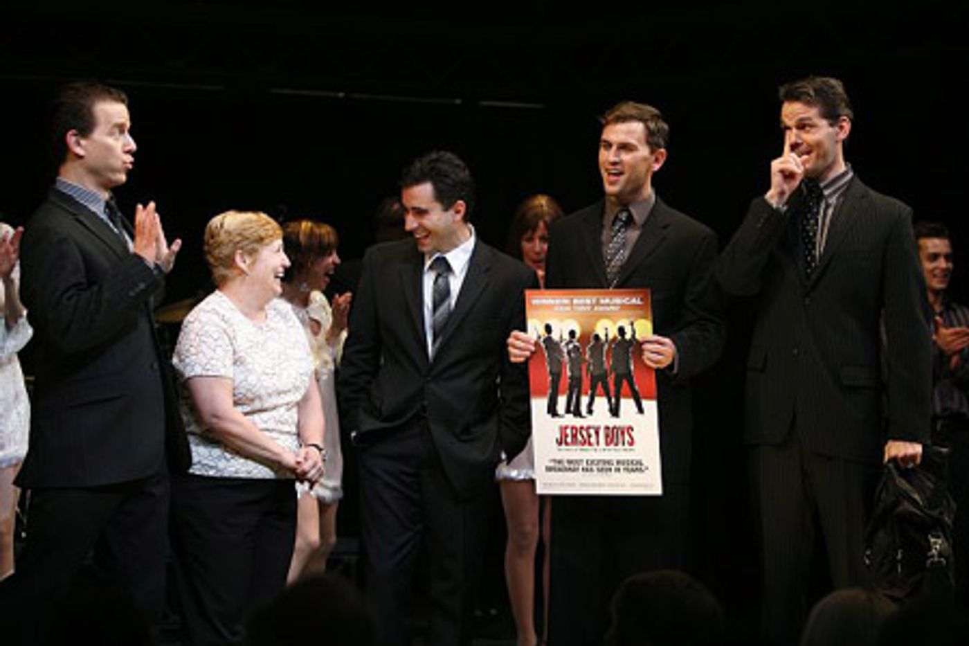 Photo Coverage: Jersey Boys Celebrates 1-Millionth Customer Image