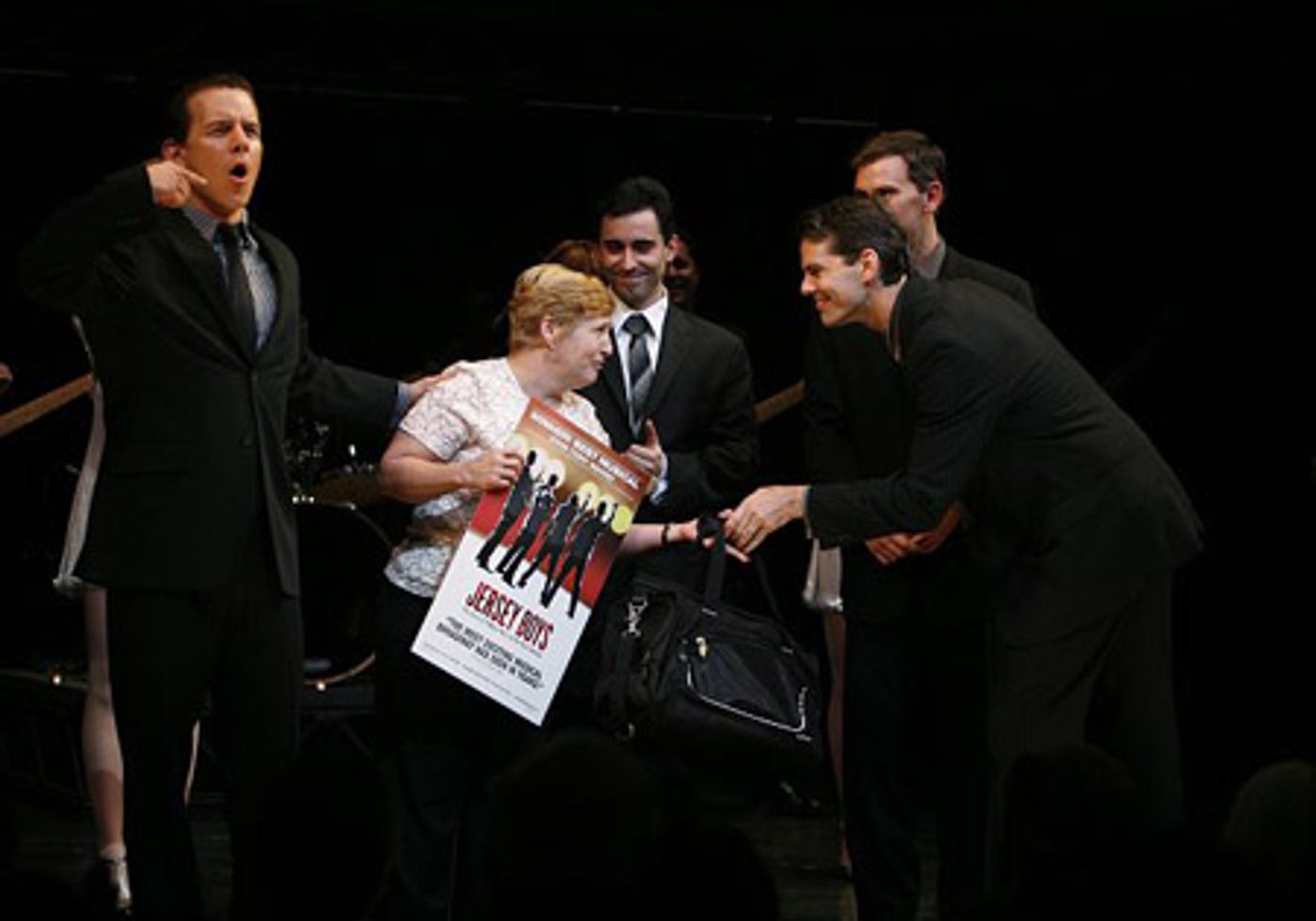 Photo Coverage: Jersey Boys Celebrates 1-Millionth Customer Image