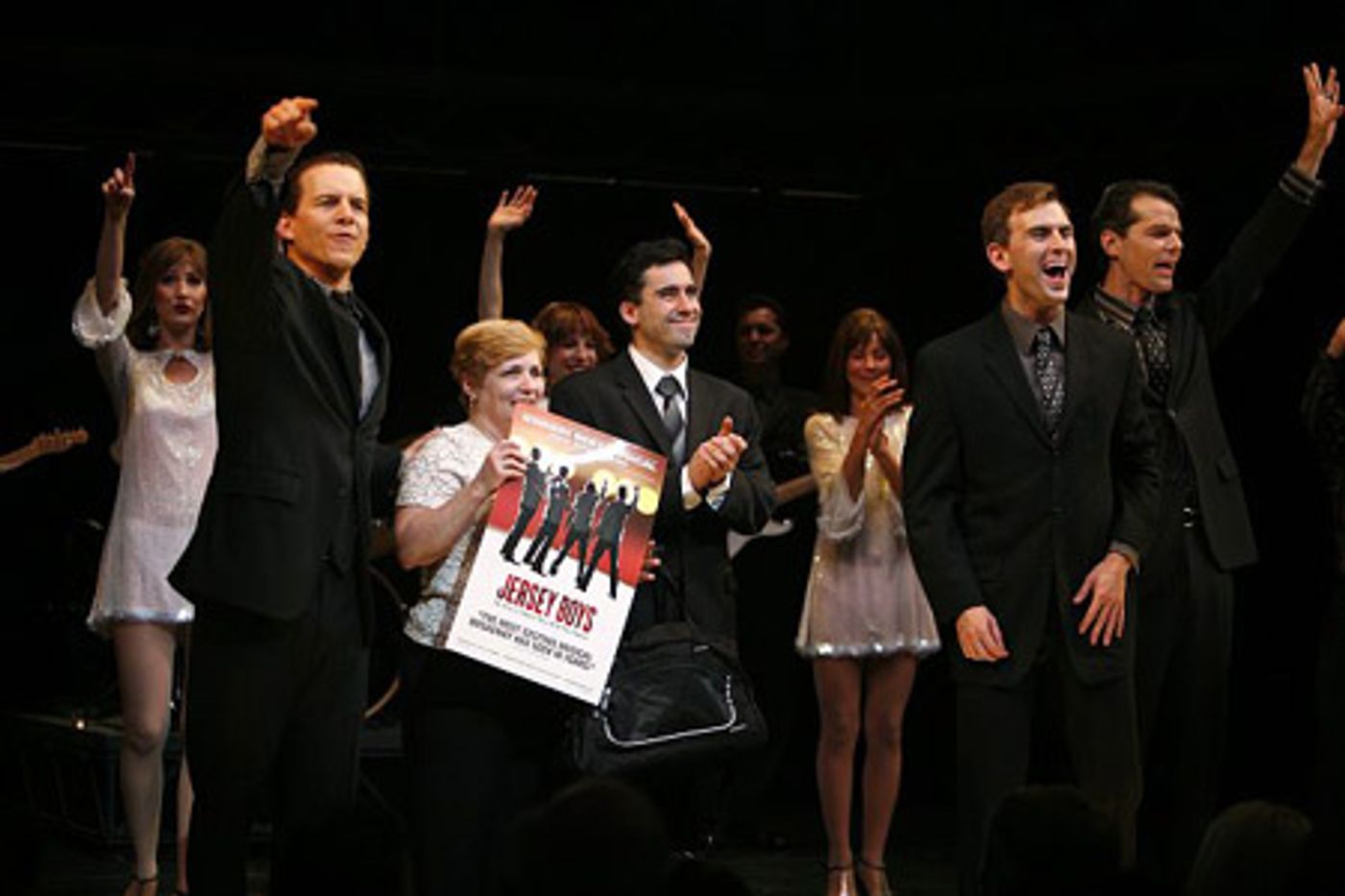Photo Coverage: Jersey Boys Celebrates 1-Millionth Customer Image