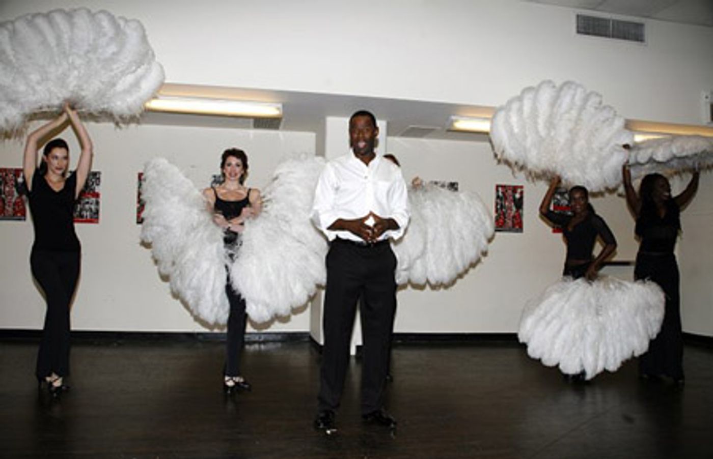 Photo Coverage: Brian McKnight in 'Chicago' Rehearsals Image