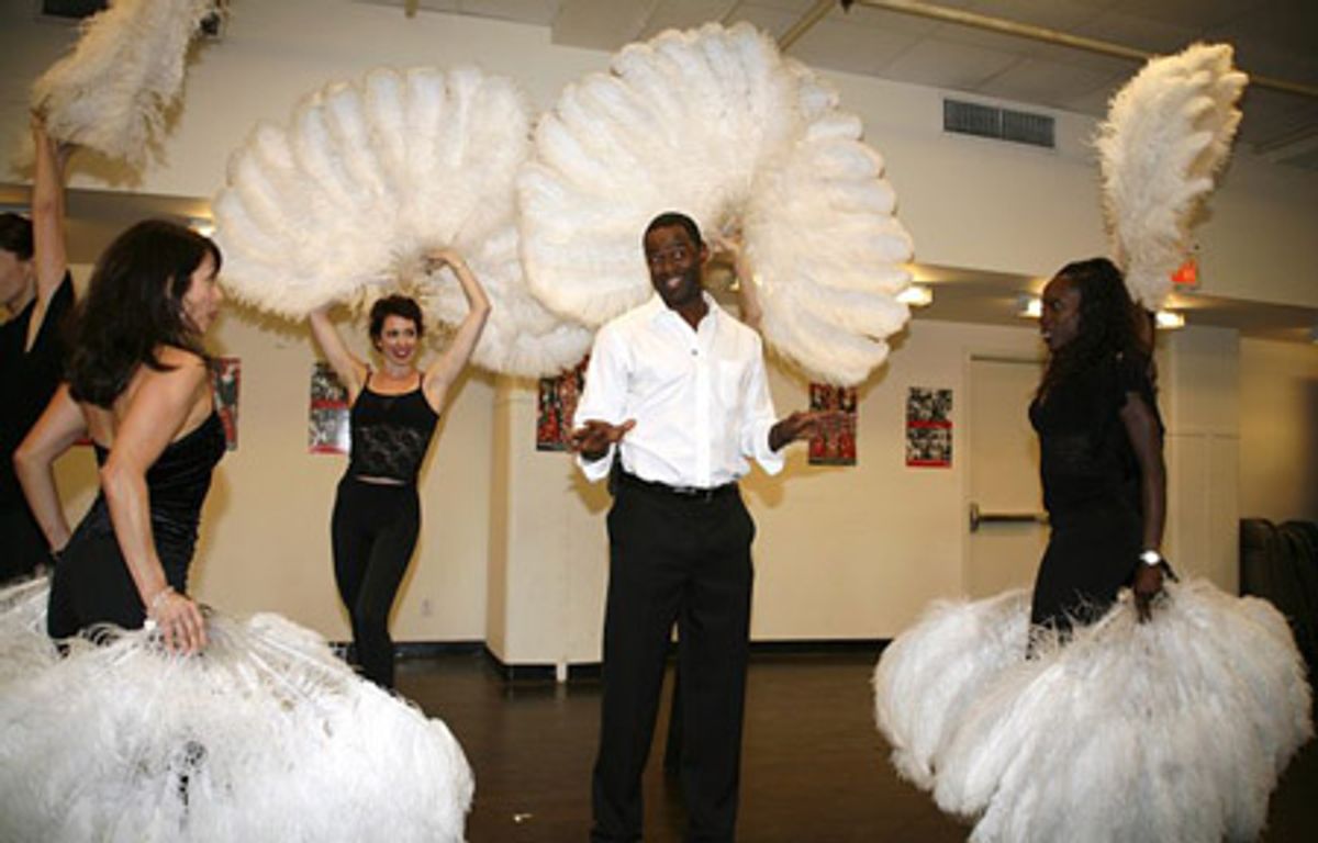 Brian McKnight with Chicago ladies. at 