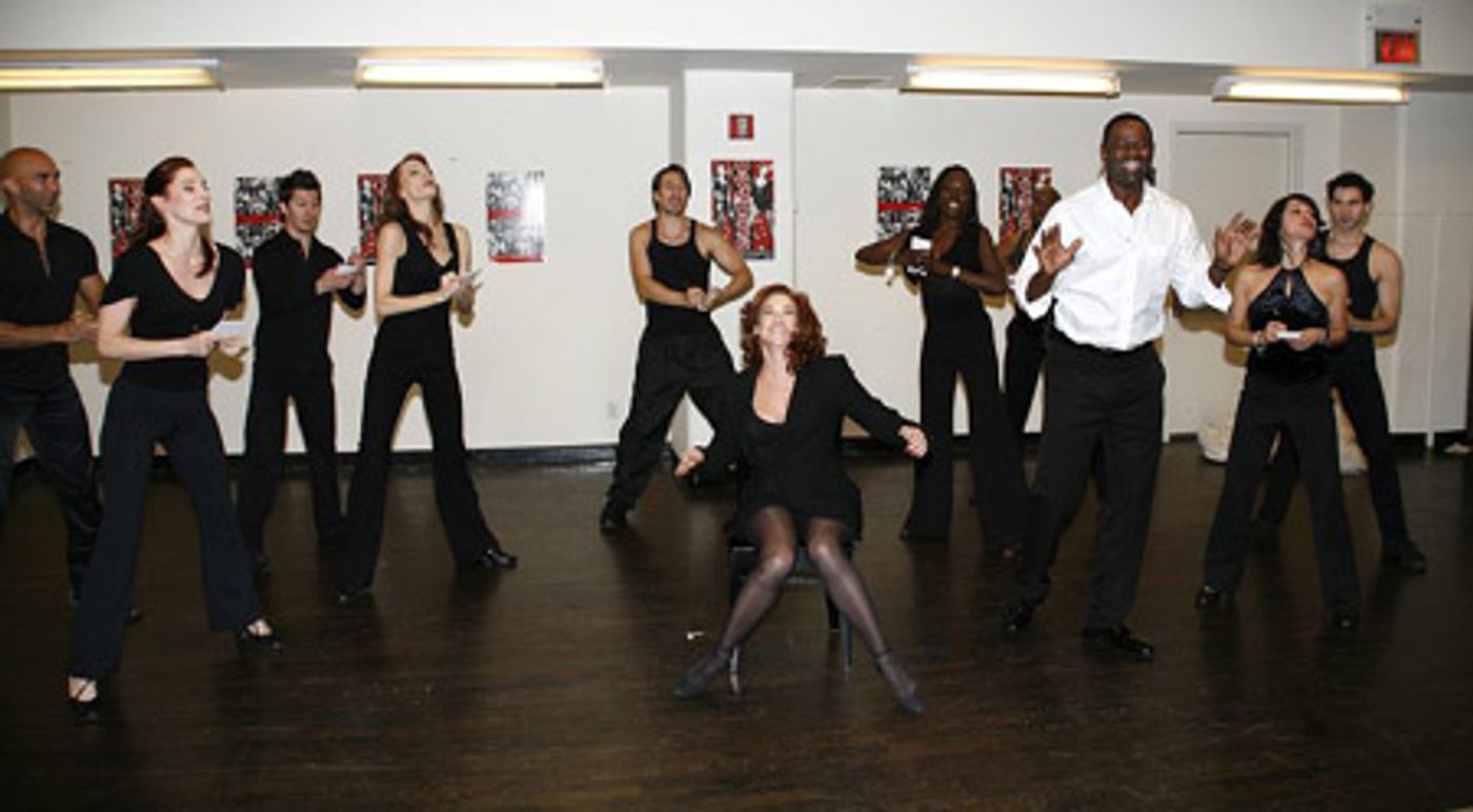 Photo Coverage: Brian McKnight in 'Chicago' Rehearsals Image