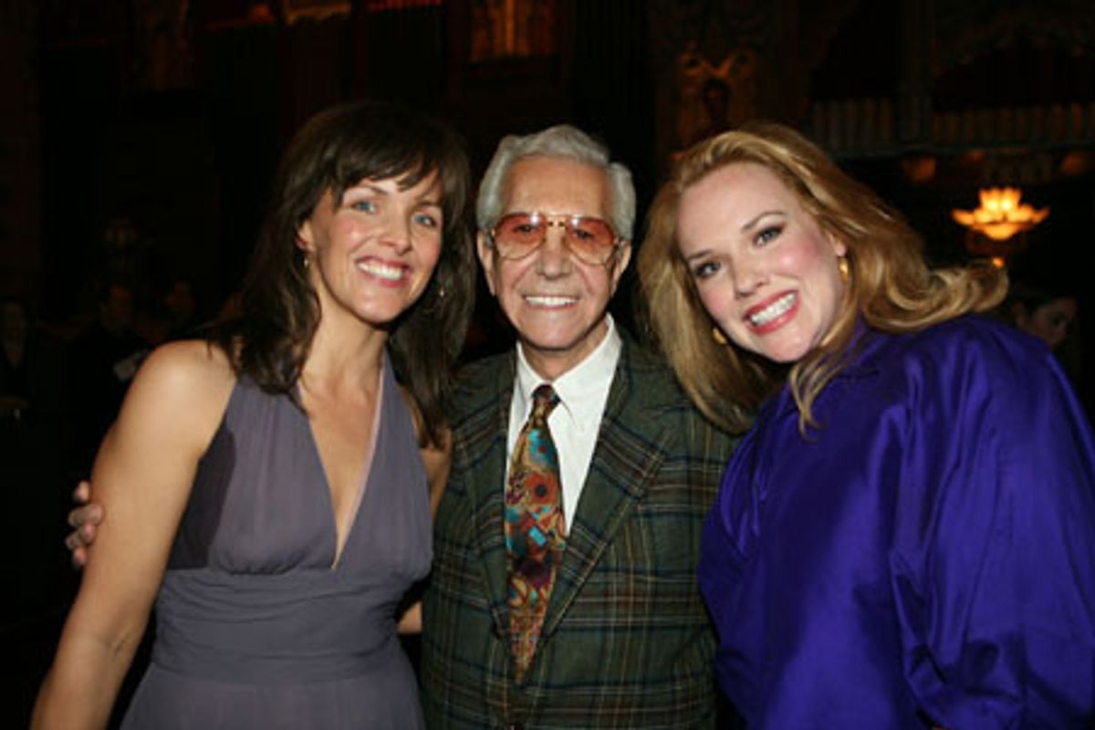Alice Ripley, Mr.Blackwell and Emily Skinner at 