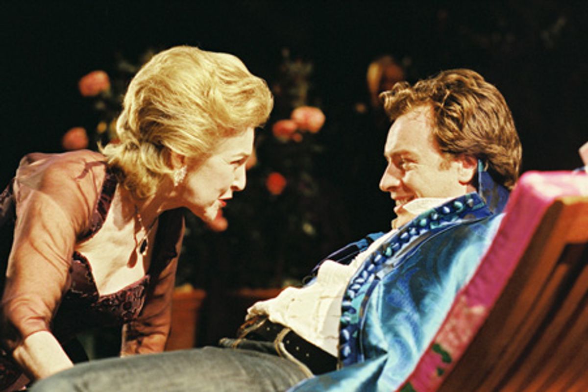 Patricia Hodge and Toby Stephens at 