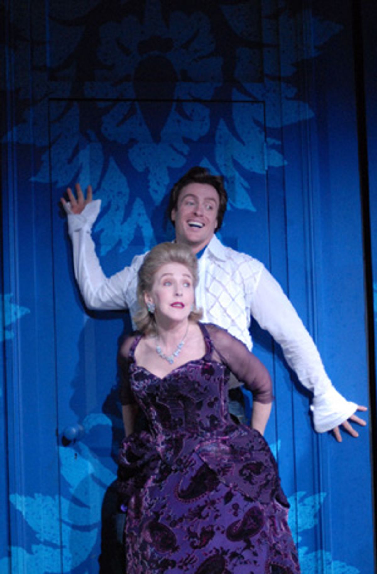 Toby Stephens and Patricia Hodge at 