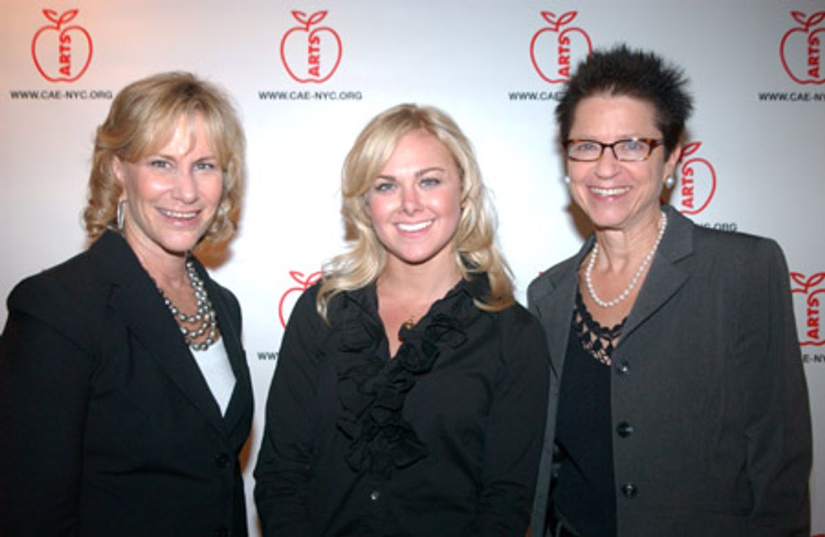 Laurie Tisch, Laura Bll Bundy and Jody Arnhold at 