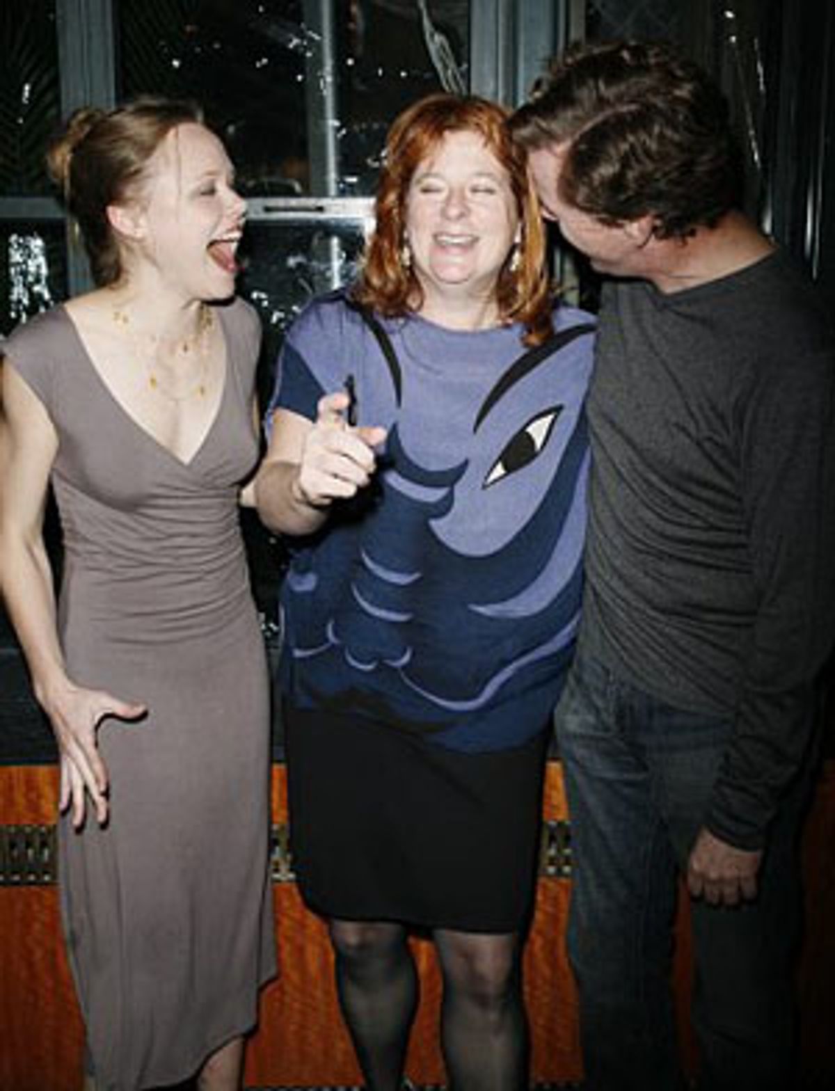 Alison Pill, Theresa Rebeck and Dylan Baker at 
