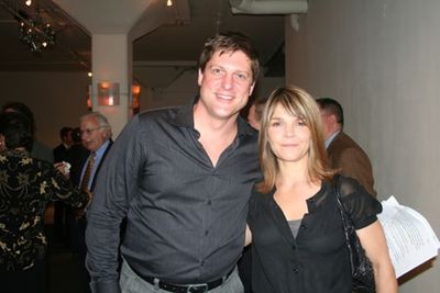 Christopher Sieber (Tony Award Nominee, Master of Ceremonies) and Presenter Kathryn E Photo