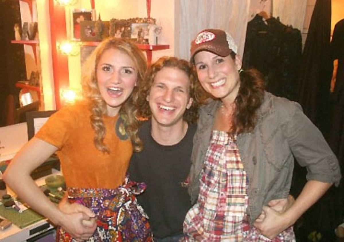Annaleigh Ashford, Sebastian Arcelus and Stephanie J. Block  at 