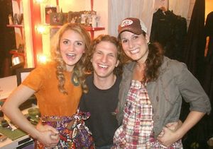 Annaleigh Ashford, Sebastian Arcelus and Stephanie J. Block  Photo