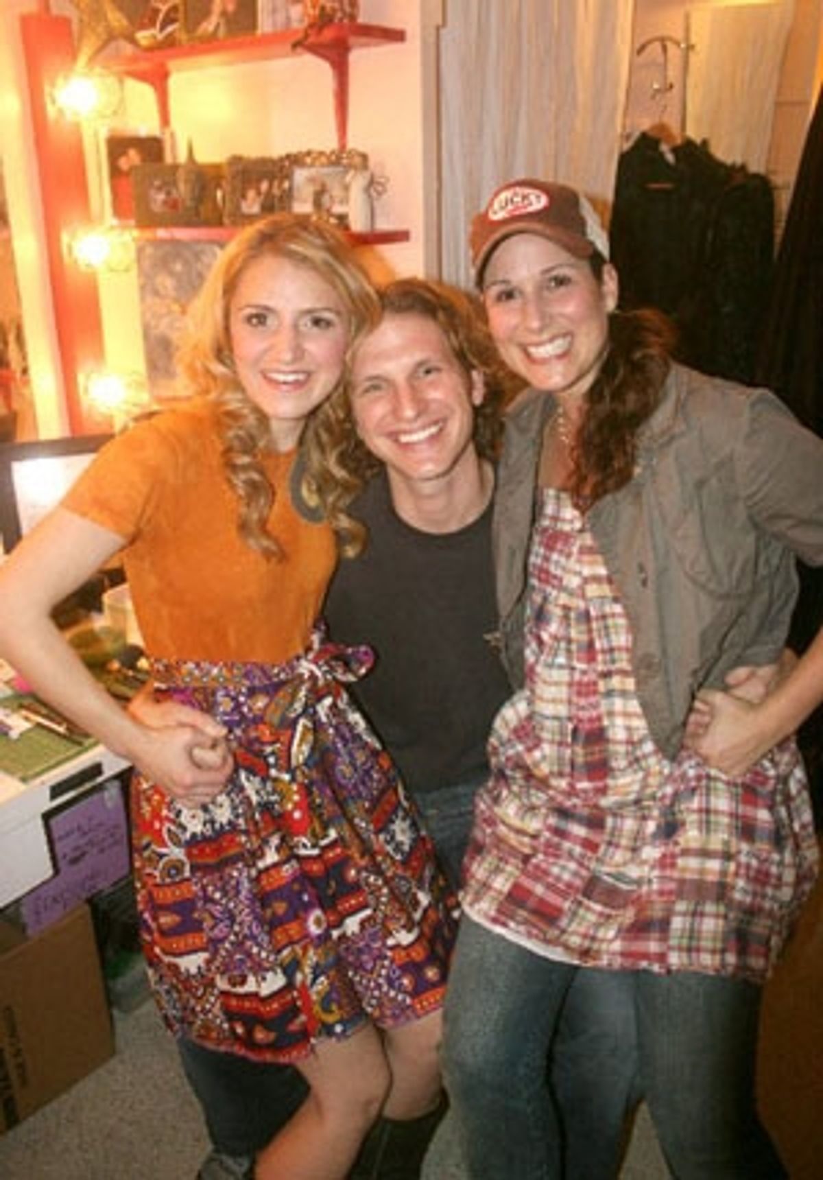 Annaleigh Ashford, Sebastian Arcelus and Stephanie J. Block  at 