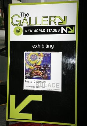 "Rosie O'Donnell: Solace" now open at The Gallery at New World Stages Photo